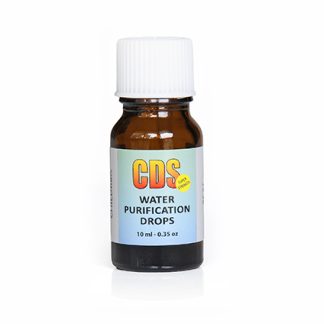 10ml Glass Dropper Bottle + CDS Label