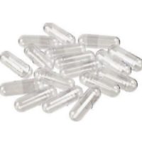 200 Empty Veg Capsules- Size 0