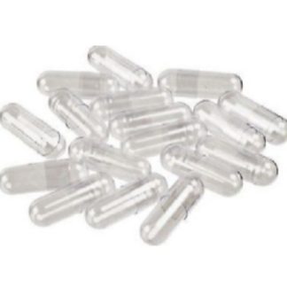 200 Empty Veg Capsules- Size 0