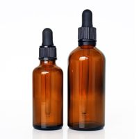 Amber Glass Dropper Bottle