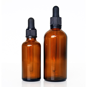 Amber Glass Dropper Bottle